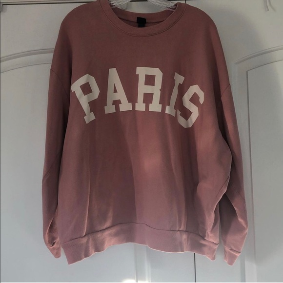 Pink Paris sweatshirt - Picture 1 of 1